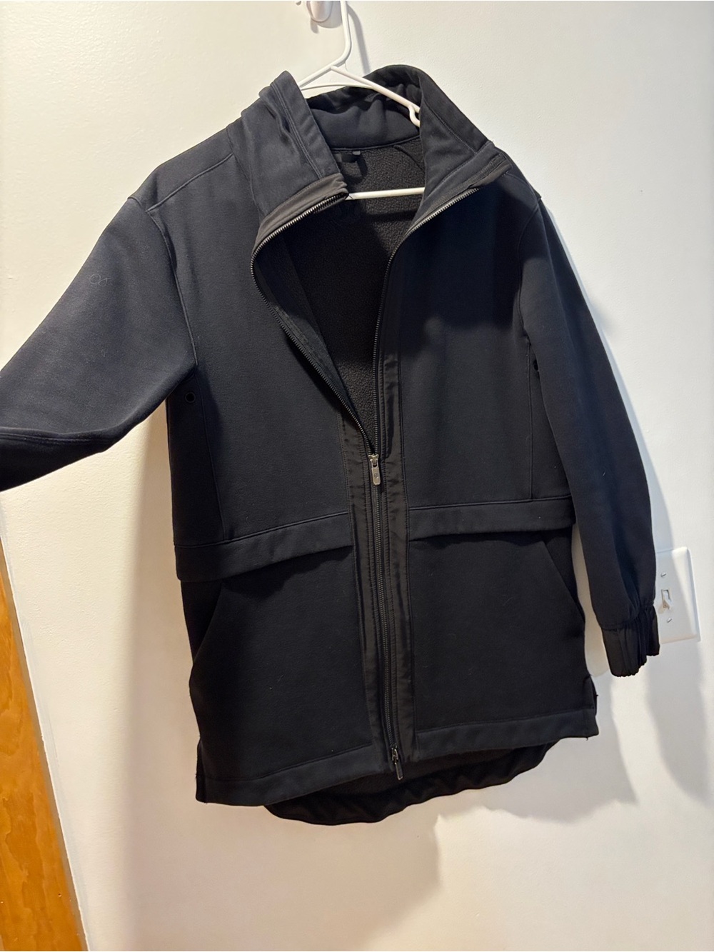 lululemon athletica Black Zip-Up Sweatshirt Jacket - Picture 2 of 6